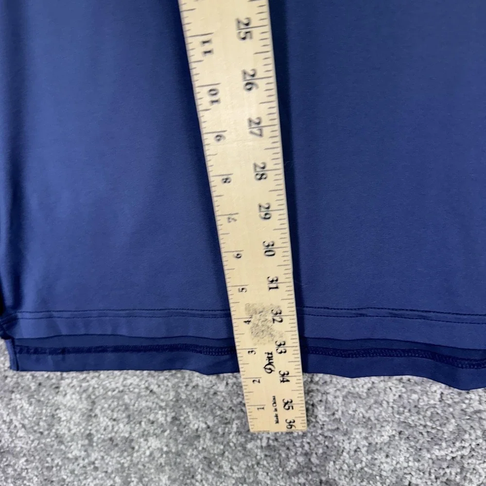 Peter Millar Summer Comfort Polo Shirt Mens 2XL Blue Golf Performance Stretch